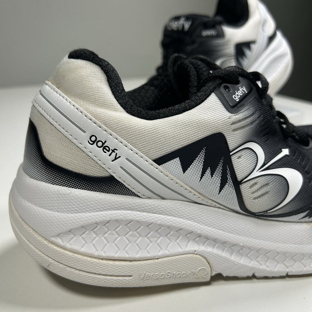 GDEFY Shoes Women’s 7 Black And White Athletic Sneakers - Picture 2 of 16
